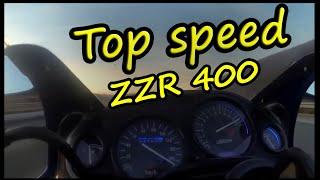 Kawasaki ZZR 400 top speed