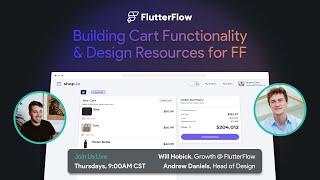 Building Cart Functionality in FF & Design Resources & Inspiration -- UI/UX Livestream