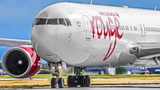 ️ 125 CLOSE-UP TAKEOFFS & LANDINGS in 60 MINS  Montreal Airport Plane Spotting CANADA [YUL/CYUL]