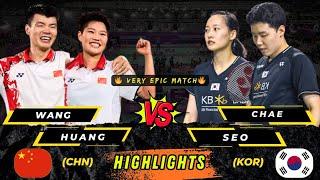 Wow‼️Very epic  Seo/Chae (KOR) vs Wang/Huang (CHN) BWF World Championsip Badminton