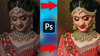 fastest way to bridal photo editing in Adobe Photoshop  haji newton editing zone in 2020