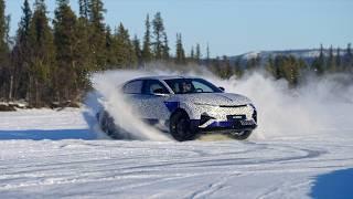 NEW Alpine A390 (2025) Ice and Snow Test Before the Reveal