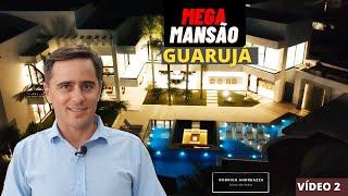  Assista vídeo completo desta MEGA MANSÃO à venda em Jardim Acapulco no Guarujá| Rodrigo Andreazza