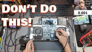 Laptop Destroyed By Just Replacing The Battery | Don't Do This!