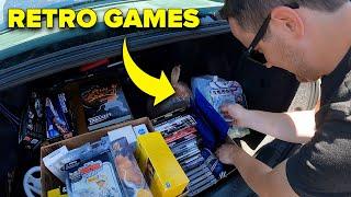 A viewer brought me a TRUNK full of games.