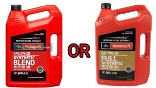 Your Ford Only Takes Semi Synthetic -  WRONG! Semi Synthetic is the minimum - What's the difference?