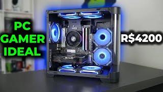 IDEAL GAMER PC FOR R$4200, ASSEMBLED AND RUNS EVERYTHING! WITH GAME TESTS(2025)