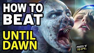 How to Beat the RAVENOUS UNDEAD in UNTIL DAWN