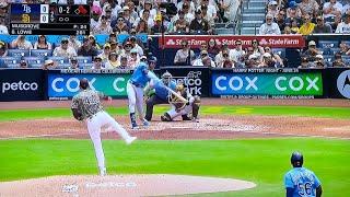 Joshua Lowe RBI Single vs Padres 06/18/23