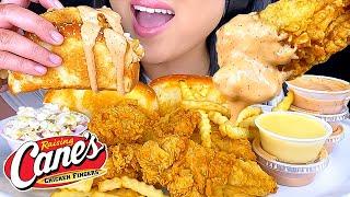 ASMR RAISING CANES FRIED CHICKEN FOOD HACK MUKBANG ASMR Phan