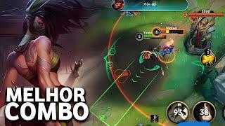 MEU COMBO FAVORITO DE AKALI - WILD RIFT