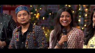 pawandeep rajan and Arunita kanjilal ️ romantic  and funny moments in Kapil Sharma show