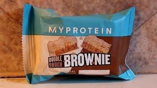 #Taste-Test- My Protein Double Dough Protein Brownie  ️White Choc & Marshmallow️