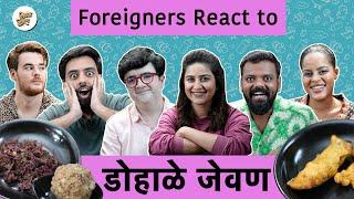 Foreigners React To Pregnancy food | #ReactionVideo #Vishaykhol