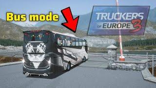 "Bus Mod Gameplay in Truckers of Europe 3! New Fixes & Enhanced Experience!"