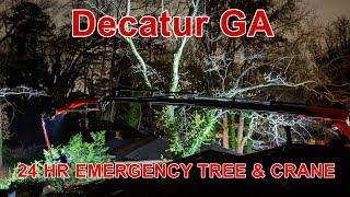 Decatur GA Emergency Tree And Crane Service