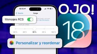 40 AJUSTES de iOS 18 que DEBES CAMBIAR ahora ️