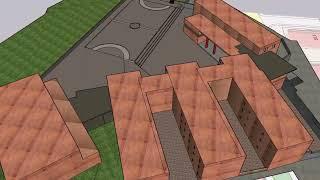 Disfruta de este vídeo que muestra un instituto a tamaño real en Sketchup 