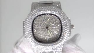 Bling Bling Blizzard Watch | Hip Hop Popular Silver Watch