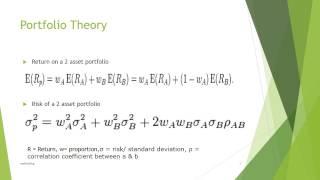 Portfolio Theory