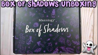 Spoiler AlertManiology Box of Shadows - Limited Edition Halloween Countdown Calendar Unboxing