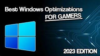 How To Optimize Windows For Gaming | Windows 10 and 11 Optimization For Gamers Tutorial 2023