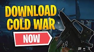 How To PRE-DOWNLOAD Cold War (PRELOAD NOW)