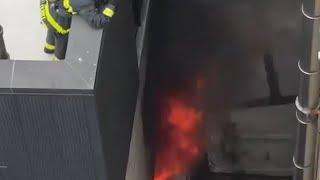 Manhattan 2nd Alarm Box 0554 ~ Fire On The 4th Floor Of 6 Story Apt