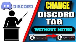 How To Change Your Discord Tag Without Nitro 2021