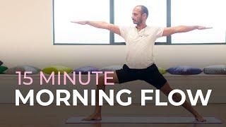 15 minutes Morning Flow with Lalit