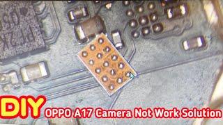 OPPO A17 Camera Not Work Solution | Restoration OPPO A17 Camera | #@SanService