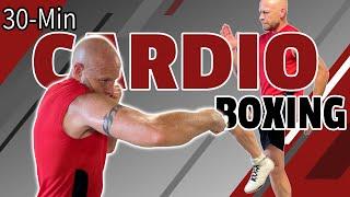 30 Min Pumping CARDIO BOXING Workout - Full Body | No Equipment | at Home