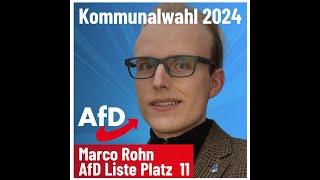 Marco Rohn AfD - Rede zur Kommunalwahl 2024