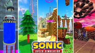 Every SECRET WORLD in Sonic Speed Simulator!