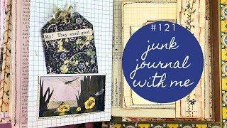 Junk Journal with me 121 - Happy Mail from Demi and How I Use the Goodies