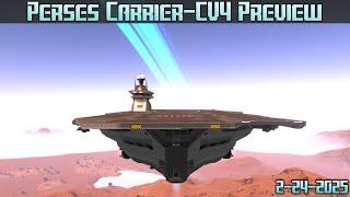 Empyrion Galactic Survival - Perses Carrier-CV4 Preview 2/24/2025