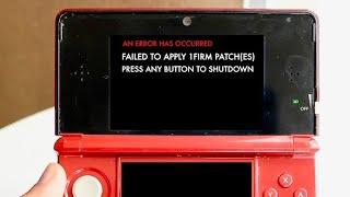 How To FIX Nintendo 3DS Failed To Apply 1 Firm Patch! (2023)