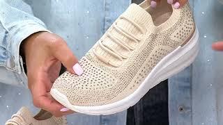 Skechers Street Billion Rhinestone Rambler Slip- On Sneakers on QVC