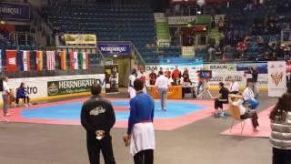 TKD Taekwondo Deutsche Meisterschaft 2017 - Finale R2 - Florian Meyer (BLAU)