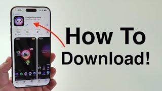 How To Install Image Playground on your iPhone (If you have Deleted it!)