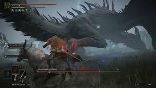 Glintston Dragon Adula 1st Boss Battle Elden RIng