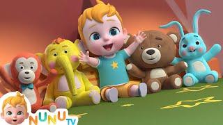 Five Little Animals + More Kids Songs | NuNu Tv Nursery Rhymes