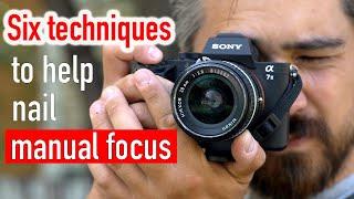 Six techniques to nail manual focus every time (for photo and video)