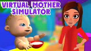 Virtual Mother Simulator Game - Happy Family Life - Gameplay - Walkthrough - Part 1
