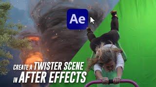 How to Create a Tornado Scene in After Effects! (Tutorial)