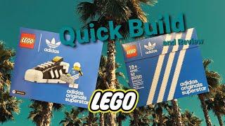 Lego Adidas shoe 40486 #shorts