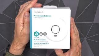 Nedis WIFI Smart Life Smoke Detektor: Unboxing & Setup