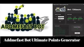 AddMeFast Ultimate Bot Tutorial