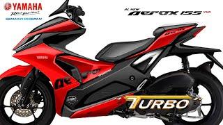 ALL NEW YAMAHA AEROX TURBO 2024 SEMAKIN SANGAR DAN GAMBOT  PAKAI MESIN YAMAHA NMAX TURBO