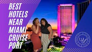 Travel Day_ Best Hotels near Miami Cruise Port_ Hilton VS Marriott #hotels #hilton  #marriottmarquis